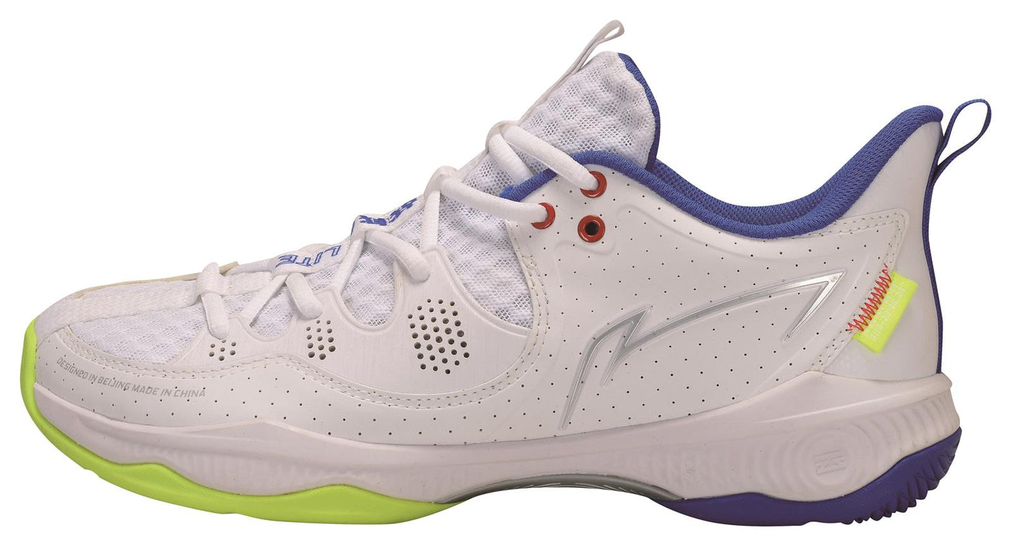 Unisex Badmintonschuh "Halberd" III Lite weiß/blau  - ayzs016-1