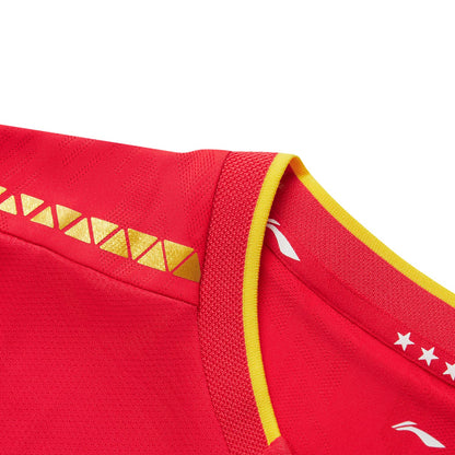 Tabletennis China National-Team Competition T-shirt 2025 red - AAYV097-1