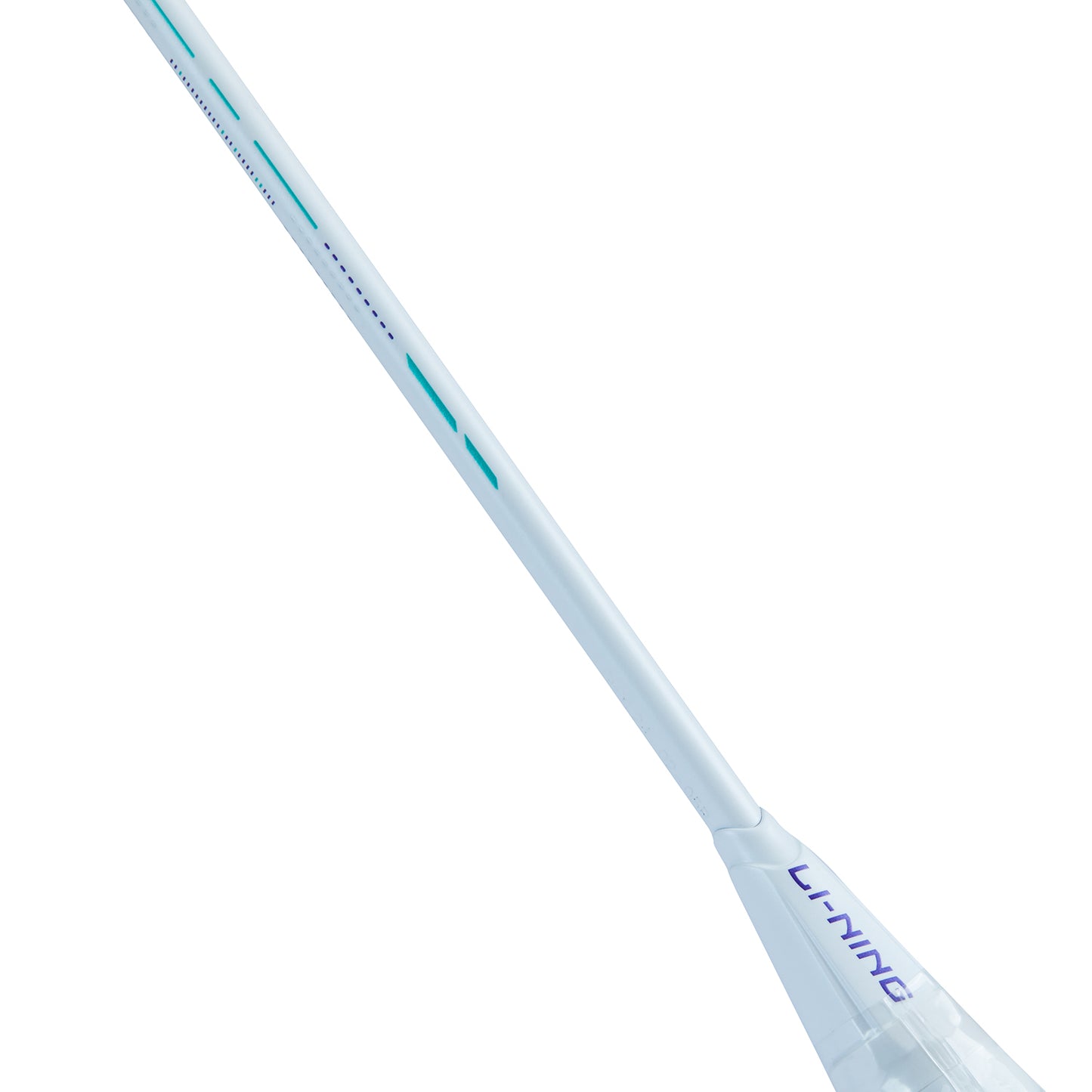 Badmintonschläger AXFORCE 10 (5U) weiß unbespannt - AYPU105-5