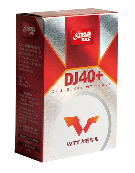 DHS Ball DJ40 WTT White (6 Pack) DXAR002-1/DXAV001-2