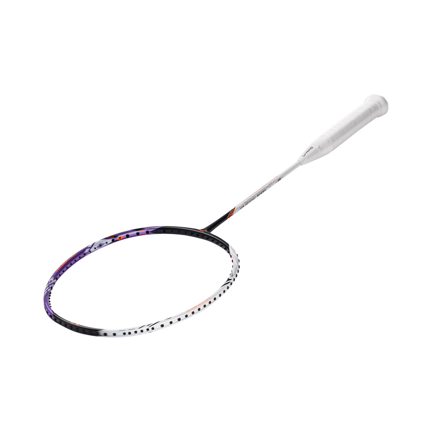 Badmintonracket HalberTec 1000 (5U) black/purple - unstrung  - AYPV021-5