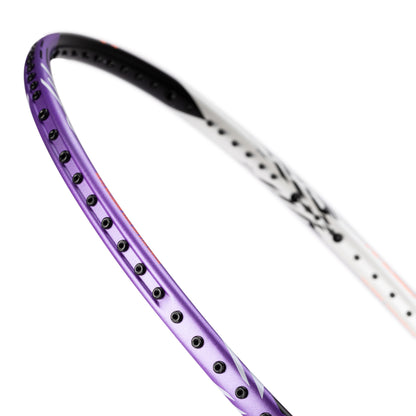 Badmintonracket HalberTec 1000 (5U) black/purple - unstrung  - AYPV021-5